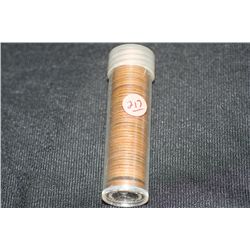 Roll of Wheat Back Pennies, various dates & conditions