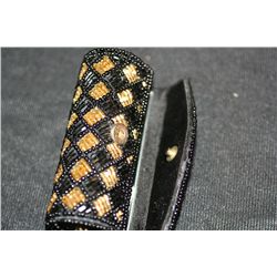 Anne Klein Beaded Lipstick Case