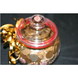 Jar of 750 Pennies, mixed dates & conditions
