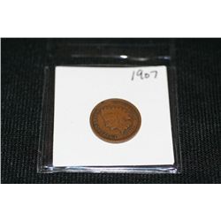 1907 Indian Head Penny