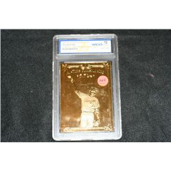 1996 Bleachers 23kt Gold Nolan Ryan WGC Graded 10 GEM-MT