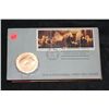 Image 1 : 1976 American Revolution Bicentennial Commemorative Medal & First Day Issue Stamps