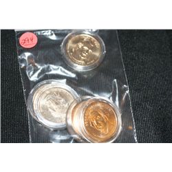 Lot of 5, Presidential $1 Coins