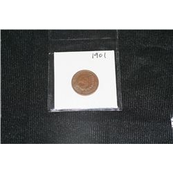 1901 Indian Head Penny