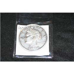 $10 American Liberty Silver Dollar One Ounce .999 Fine