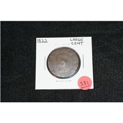 1822 Large Cent