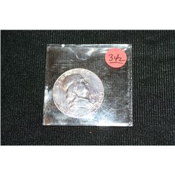 1961 Ben Franklin Half Dollar