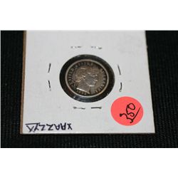 1899 Barber Dime Love Token, high grade