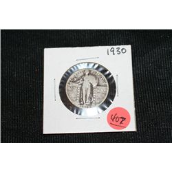 1930 Seated Liberty Quarter
