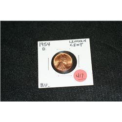 1954-D Wheat Back Penny