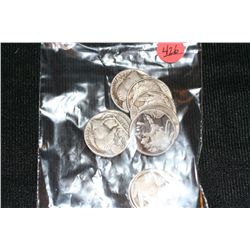 Lot of 10, Buffalo Nickels various dates & conditions