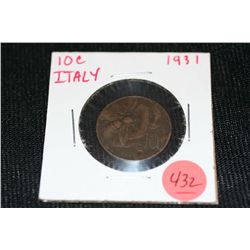 1931 Italy 10 Cent
