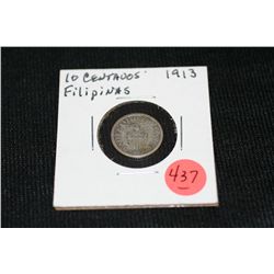 1913 Phillapino 10 Centavos