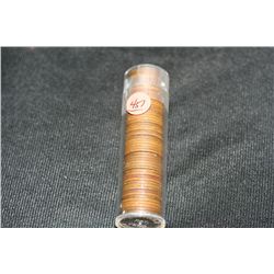 Roll of 1938-P Wheat Back Pennies