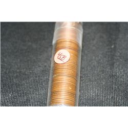 Roll of 1945-D Wheat Back Pennies