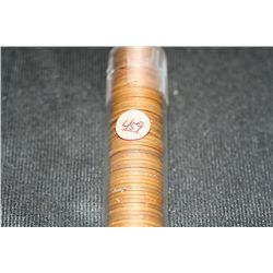 Roll of 1952-D Wheat Back Pennies