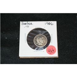 1906 Barber Dime