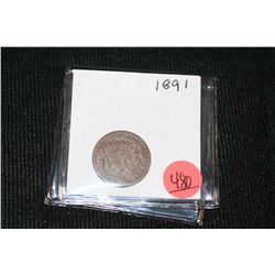 1891 Indian Head Penny