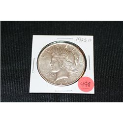 1923-D Silver Peace Dollar