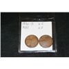 Lot of 2, 1930-D & 1931 Wheat Back Pennies, VF