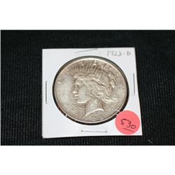 1922-D Silver Peace Dollar