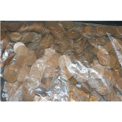 Bag of 1000 Wheat Back Pennies mixed Dates & Conditions