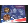 Image 1 : US Mint Presidential $1 Coin & First Spouse Medal Set
