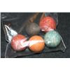 Lot of 5, Vintage Porcelien Marbles