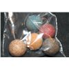 Lot of 5, Vintage Porcelien Marbles