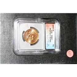 2007-P Madison Dollar IGC Graded MS67, 3-Coin First Day of Issue Set