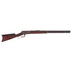 Winchester Model 1886 Lever Action Rifle in 45-90 Caliber with Cody Letter