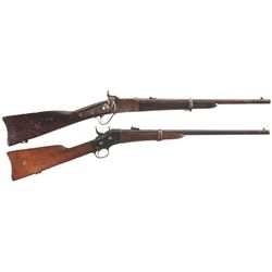 Two Antique Carbines -A) Peabody Carbine