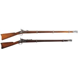 Two Long Guns -A) Colt Model 1861 Percussion Special Musket