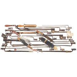 Twenty Five Bayonets and Three Knives