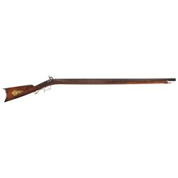 Hall Marked Percussion Full Stock Rifle