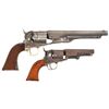Image 1 : Two Colt Percussion Revolvers -A) Colt Model 1860 Army Percussion Revolver