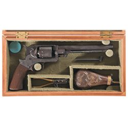 Cased Starr Arms Model 1863 Single Action Army Revolver