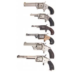 Six Revolvers -A) Remington Smoot No. 3 Single Action Revolver