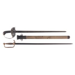 Two American Army Swords