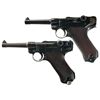 Image 1 : Two Luger Semi-Automatic Pistols -A) Erfurt 1918 Dated Luger Semi-Automatic Pistol with British Proo