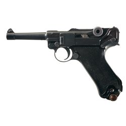 1914 Pattern DWM Finnish Rework Luger Semi Automatic Pistol