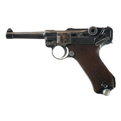 Scarce 1935 Dated Mauser "G" Code Luger Semi-Automatic Pistol