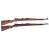 Image 1 : Two Model 98 Bolt Action Rifles -A) Rare Steyr "bnz/4" Model 98 Bolt Action Rifle with Single Rune M