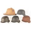 Image 1 : Five German Helmets