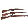 Image 1 : Three European Bolt Action Carbines -A) French Model 1916 Bolt Action Carbine