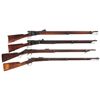 Image 1 : Four Long Guns -A) Model 1878 Bolt Action Rifle