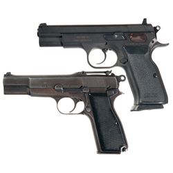 Two Semi-Automatic Pistols -A) European American Armory/Tanfoglio Witness Semi-Automatic Pistol