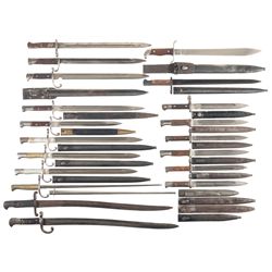 Eighteen Bayonets and One Long Knife