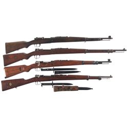 Four Bolt Action Military Rifles -A) DWM Portuguese Contract Model 1904/39 Bolt Action Rifle
