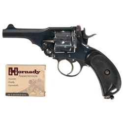 Webley Mark IV Double Action Revolver with Ammunition